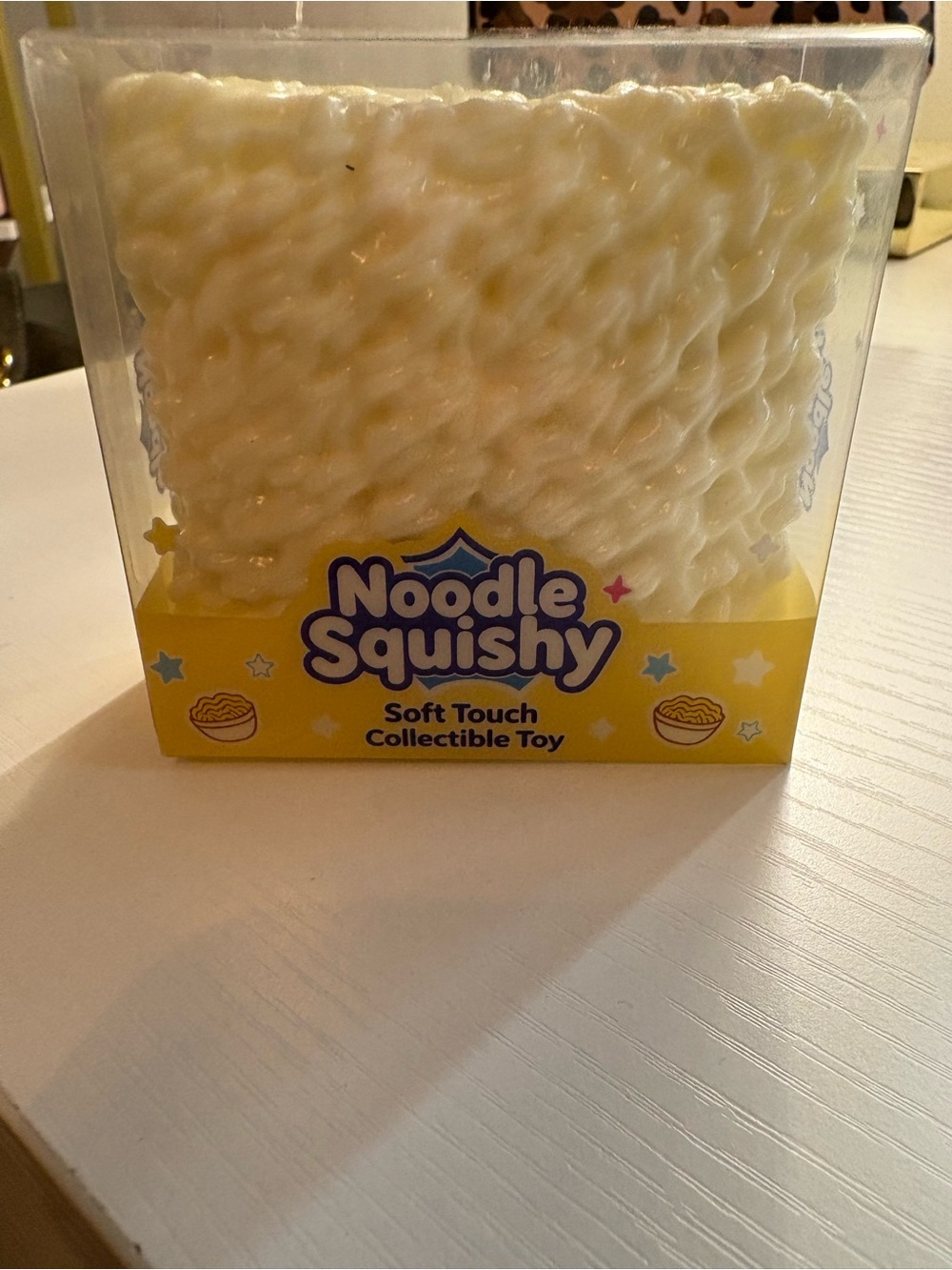 CRUNCHY ramen noodles squishy
